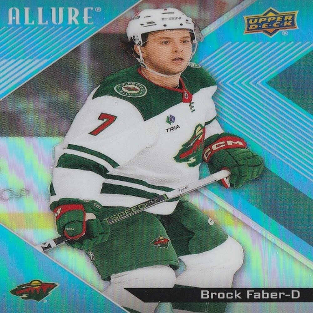 Brock Faber - 2024/2025 Upper Deck Allure Hockey Card